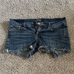Lucky Brand Women's Distressed Blue Jean Shorts